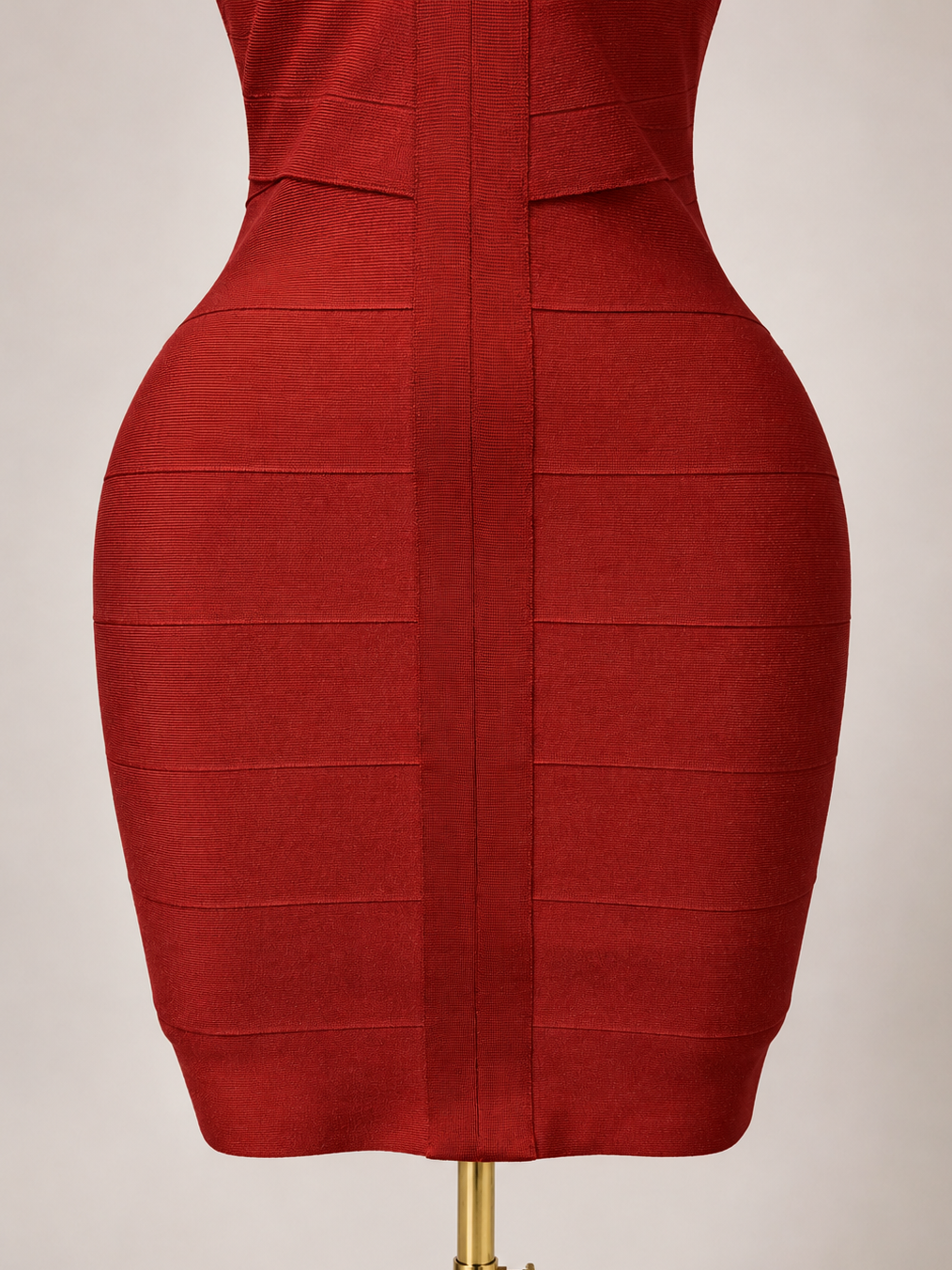 CHERRIE Cut out Red bandage dress