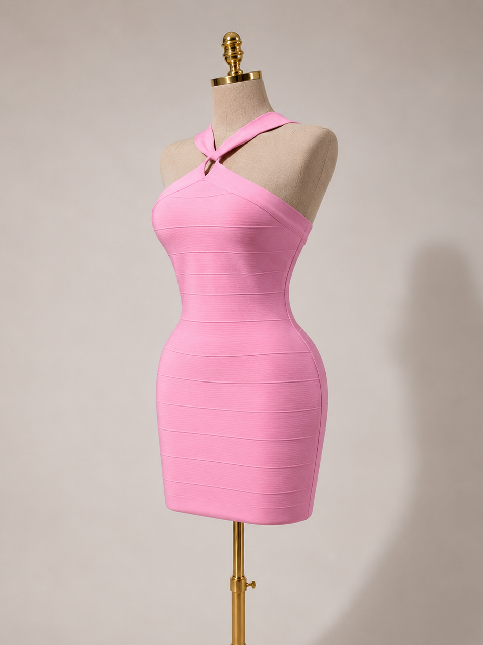 CELINA mini bandage contour dress