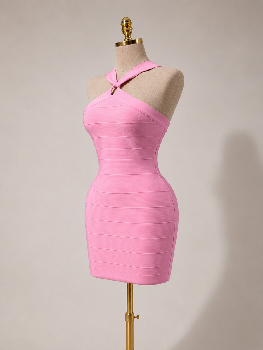 CELINA mini bandage contour dress