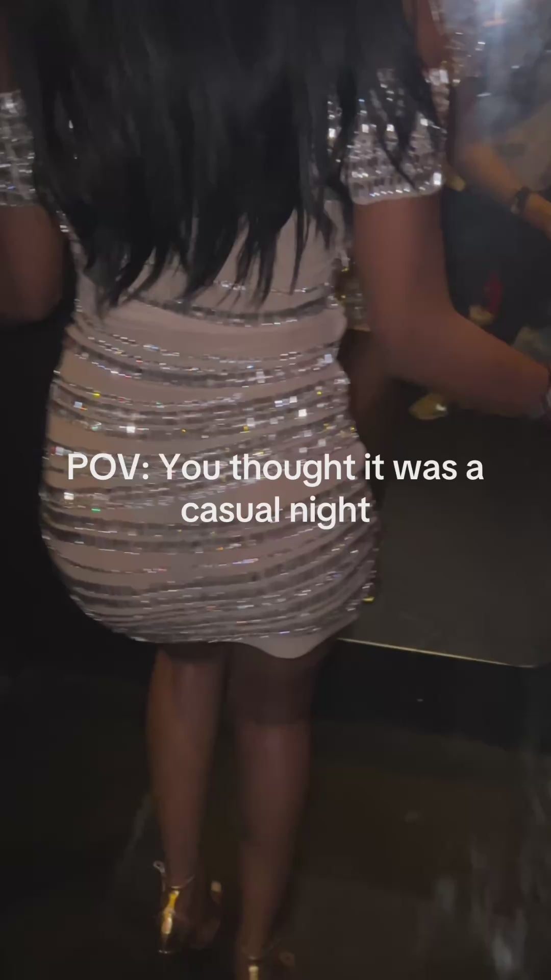 Load video: Emerald Embellished Off-Shoulder Mini Dress